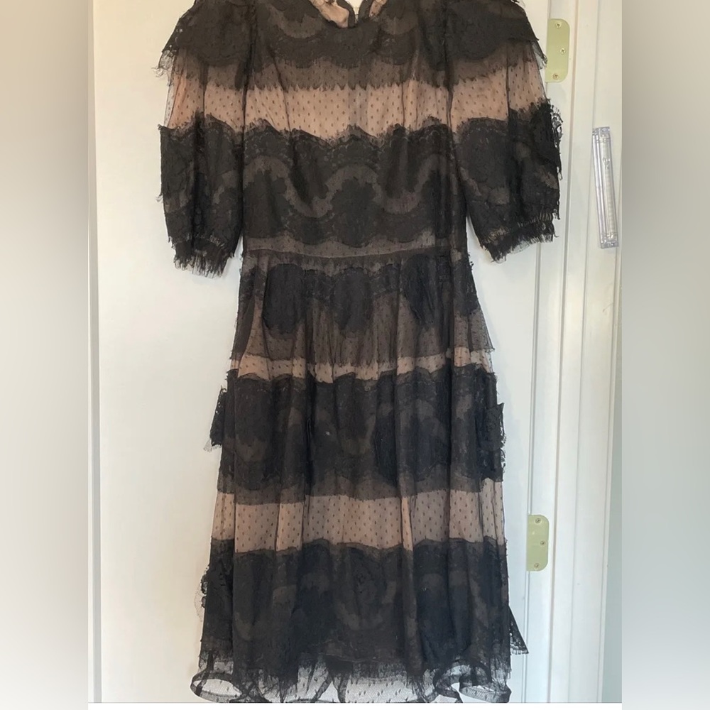 Dolce Gabbana Black Lace Dress 38 XS - perfect condition!